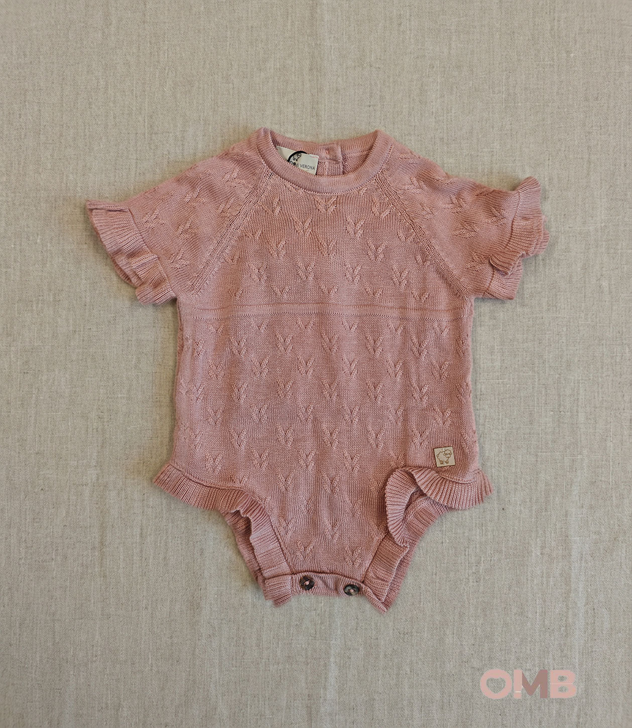 Pagliaccetto neonata MAGLIFICIO VERONA 04552 Rosa 04552 ROSA MAGLIFICIO VERONA 