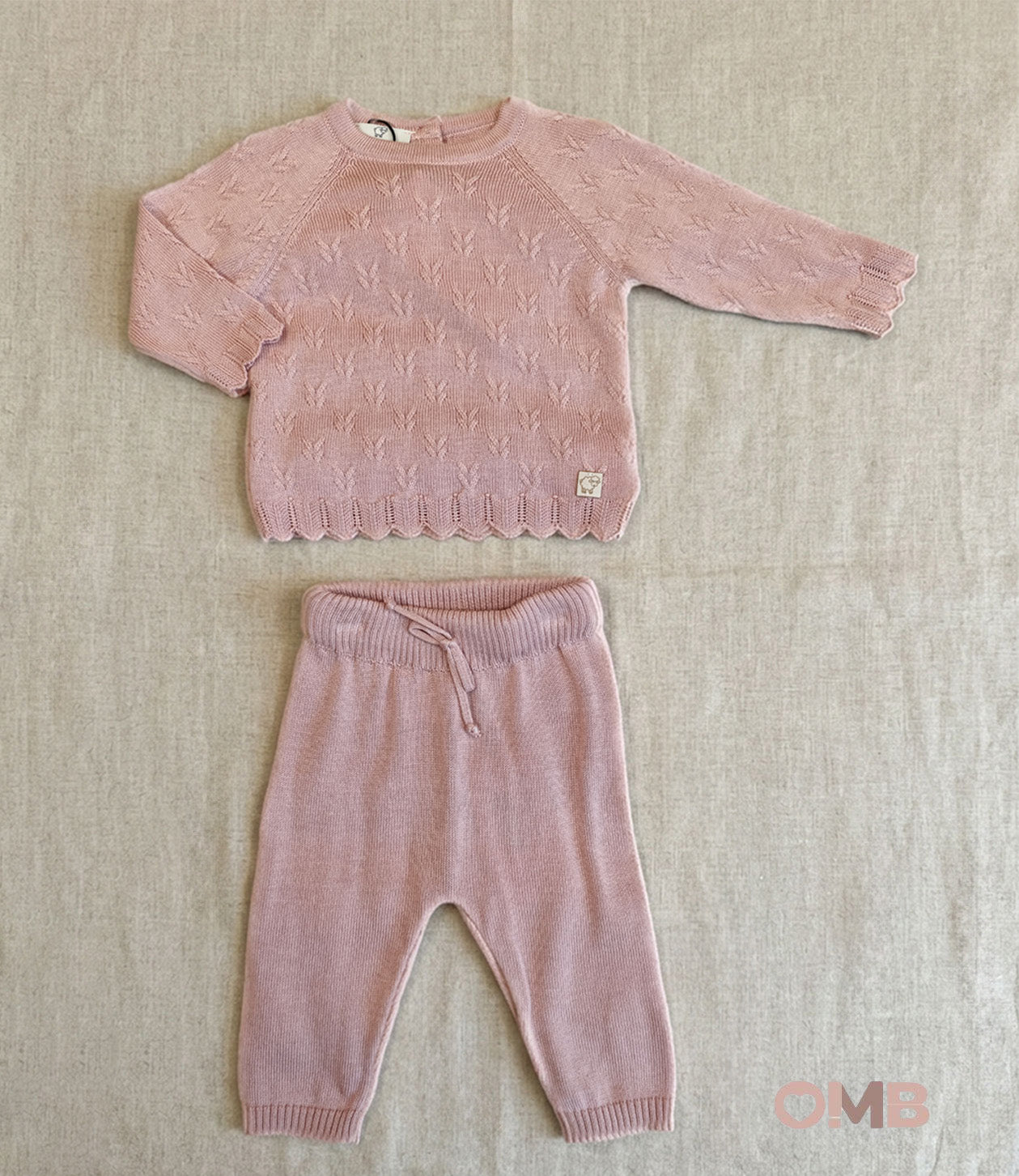 Completo neonata MAGLIFICIO VERONA 045553045554 Rosa 045553-045554 ROSA MAGLIFICIO VERONA 