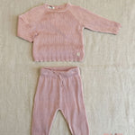 Completo neonata MAGLIFICIO VERONA 045553045554 Rosa 045553-045554 ROSA MAGLIFICIO VERONA 