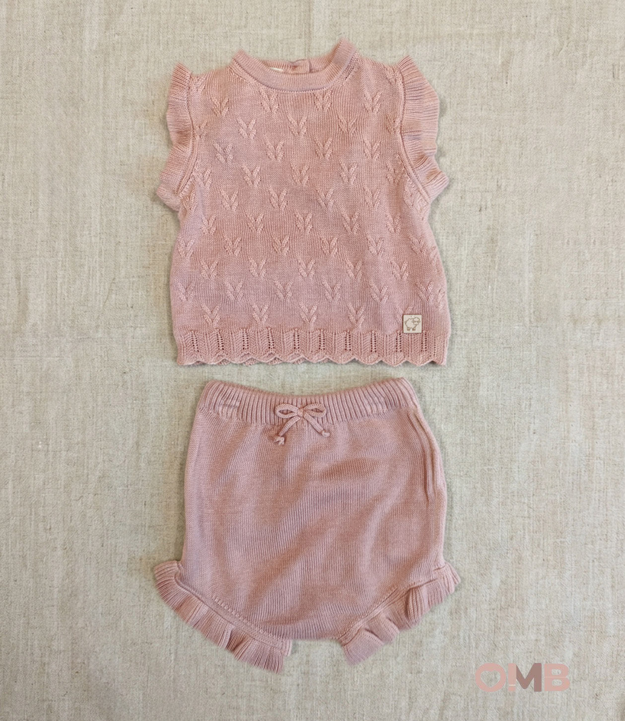 Completo neonata MAGLIFICIO VERONA 045558045551 Rosa 045558-045551 ROSA MAGLIFICIO VERONA 