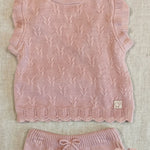 Completo neonata MAGLIFICIO VERONA 045558045551 Rosa 045558-045551 ROSA MAGLIFICIO VERONA 