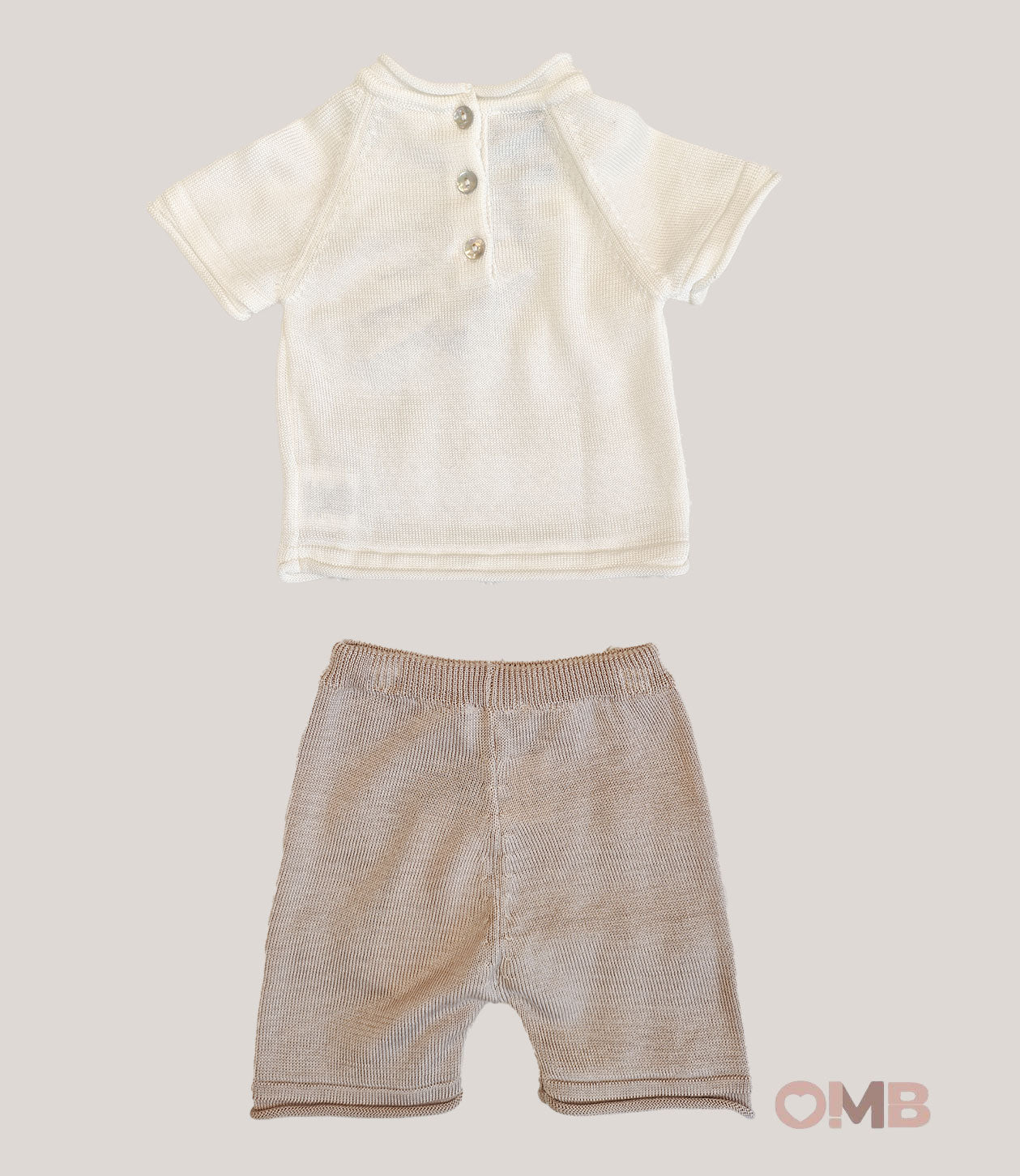 Completo neonato MAGLIFICIO VERONA 045563A045564 Latte 045563A045564 LATTE-CORDA MAGLIFICIO VERONA 