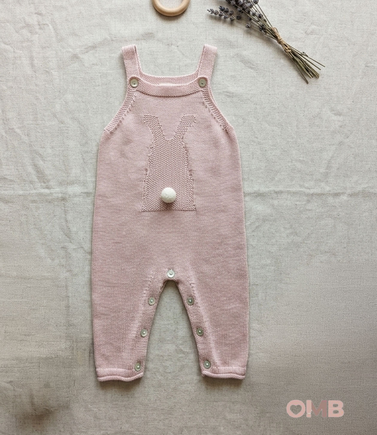 Salopette neonata MAGLIFICIO VERONA 045570 Rosa<BR/> 045570 ROSA-BIANCO MAGLIFICIO VERONA 