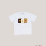 T-shirt MANUEL RITZ bambino 3407 Bianca<BR/> 3407 BIANCO MANUEL RITZ 