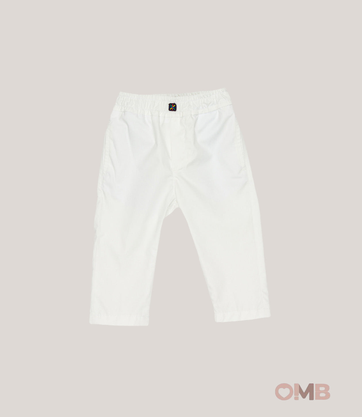 Pantalone MANUEL RITZ bambino 3434 Bianco 3434. BIANCO MANUEL RITZ 