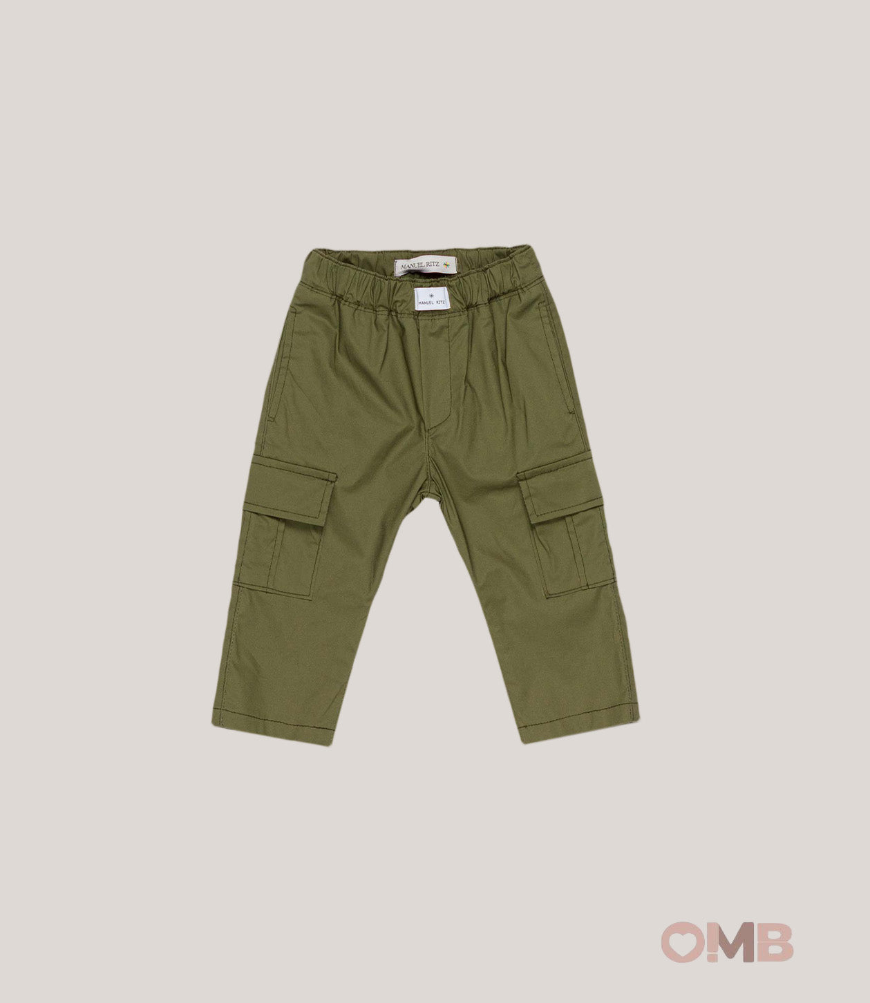Pantalone MANUEL RITZ bambino 3448 Verde 3448. VERDE MANUEL RITZ 