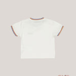 T-shirt MANUEL RITZ bambino 3453 Gesso 3453. GESSO MANUEL RITZ 