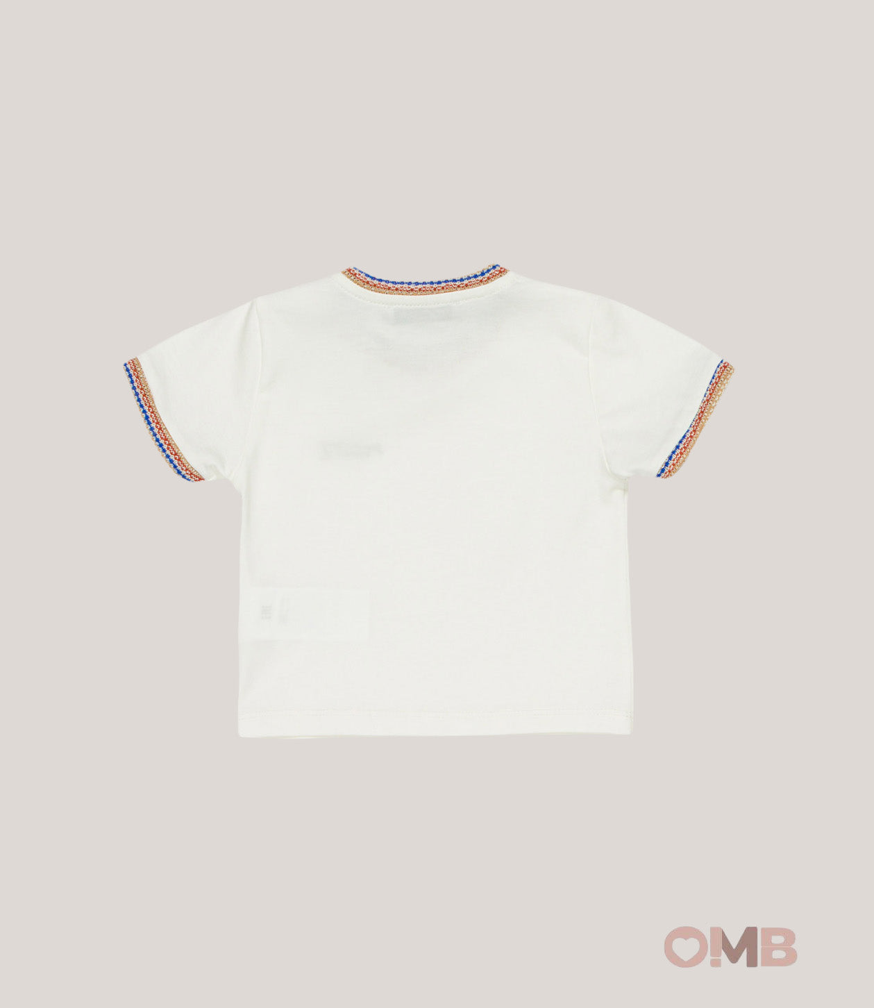 T-shirt MANUEL RITZ neonato 3453 Gesso 3453 GESSO MANUEL RITZ 