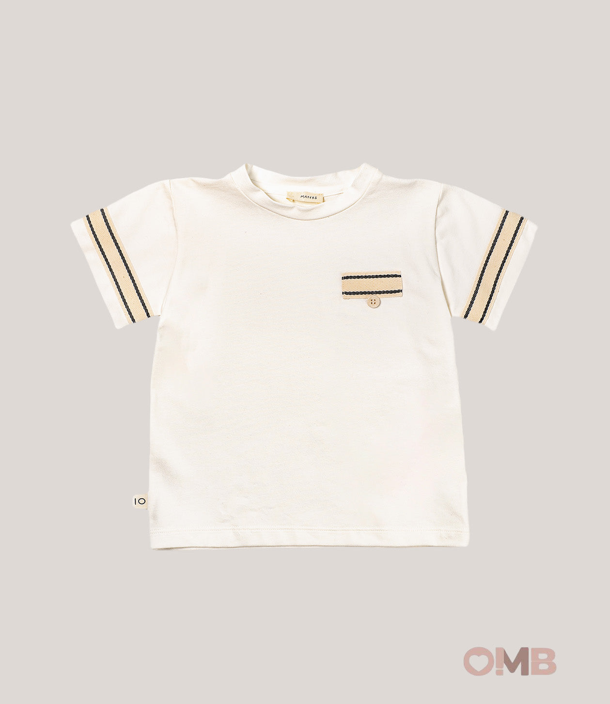 T-shirt neonato MAPERO M33166 Panna M33166 PANNA MAPERO' 