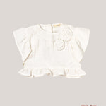 Blusa bambina MAPERO M33194 Bianco M33194 BIANCA MAPERO' 