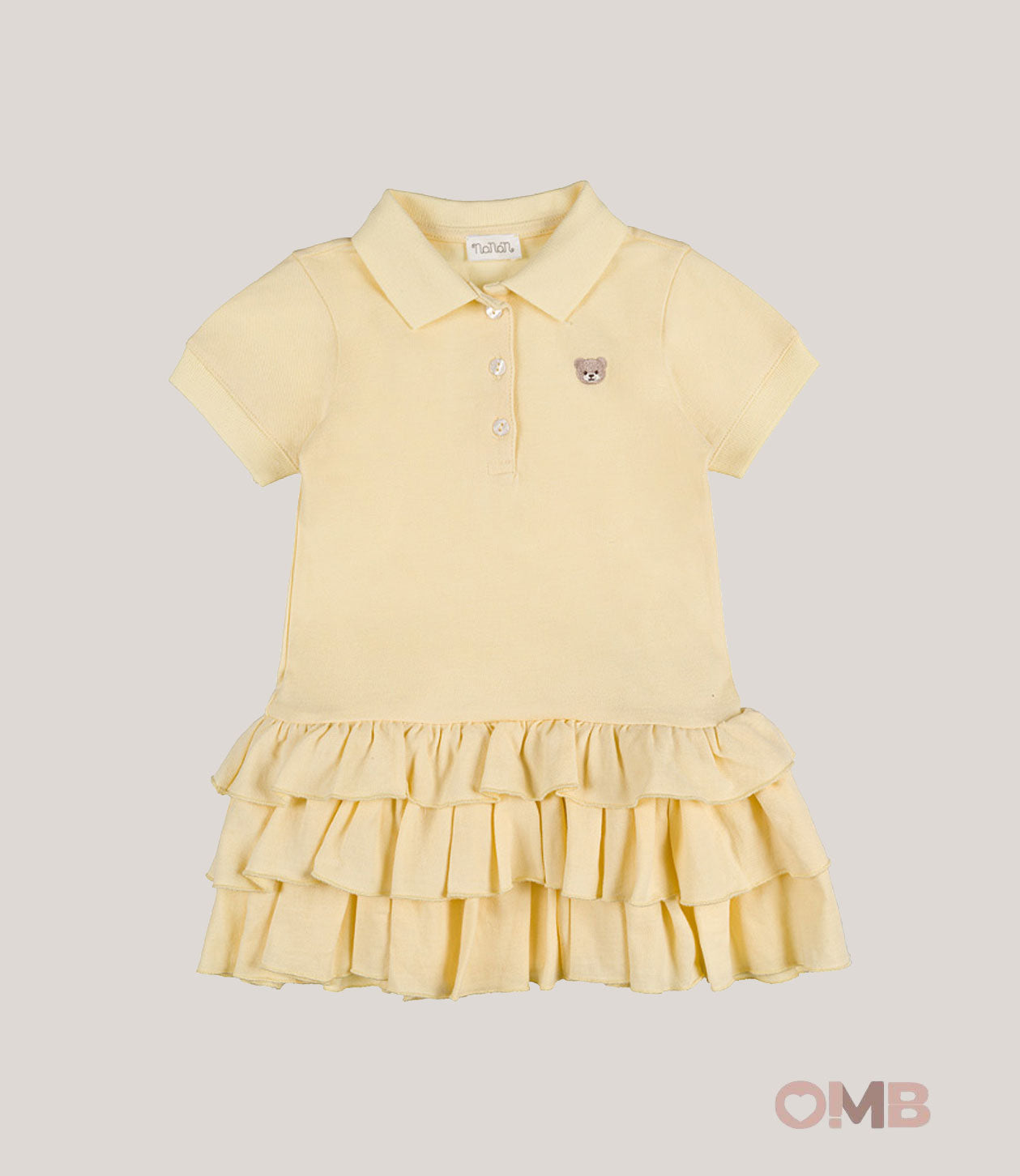 Abito Neonata Nanan 651 giallo 651 GIALLO NANAN 