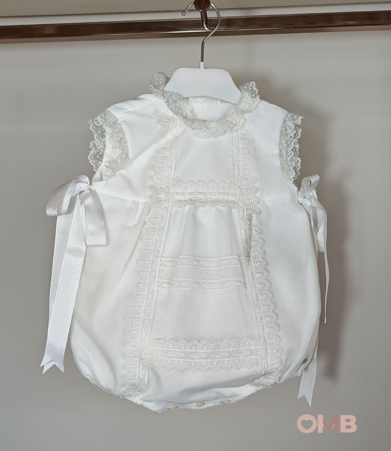 Abito neonata NISERET 5697 Panna 5697 PANNA NISERET 