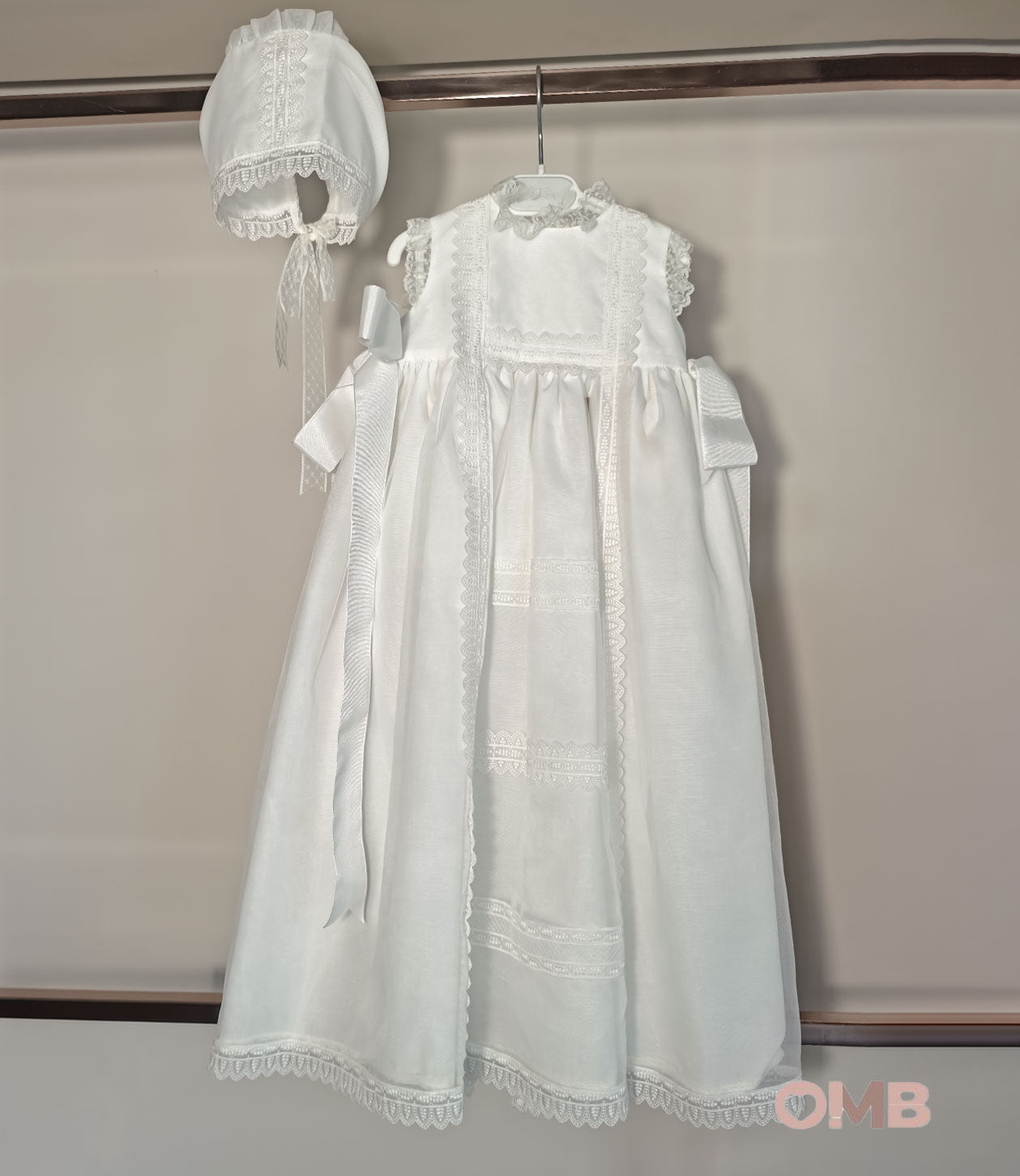 Abito neonata NISERET 5698 Panna<BR/> 5698 PANNA NISERET 