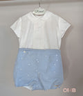 Completo neonato NISERET 5701 Celeste