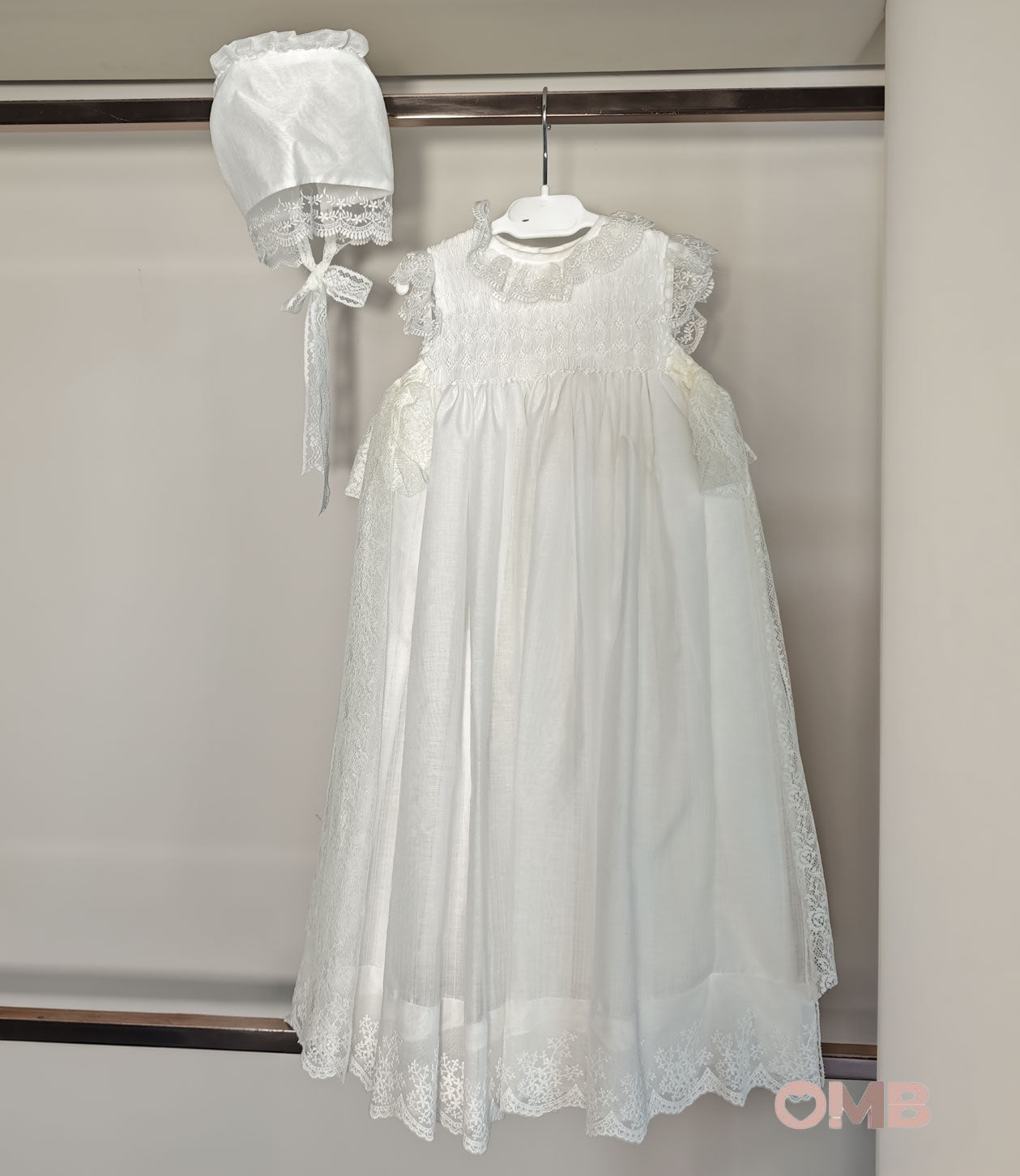 Abito neonata NISERET 5740 Panna<BR/> 5740 PANNA NISERET 