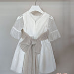 Abito bambina NISERET 5744 Panna<BR/> 5744 PANNA NISERET 