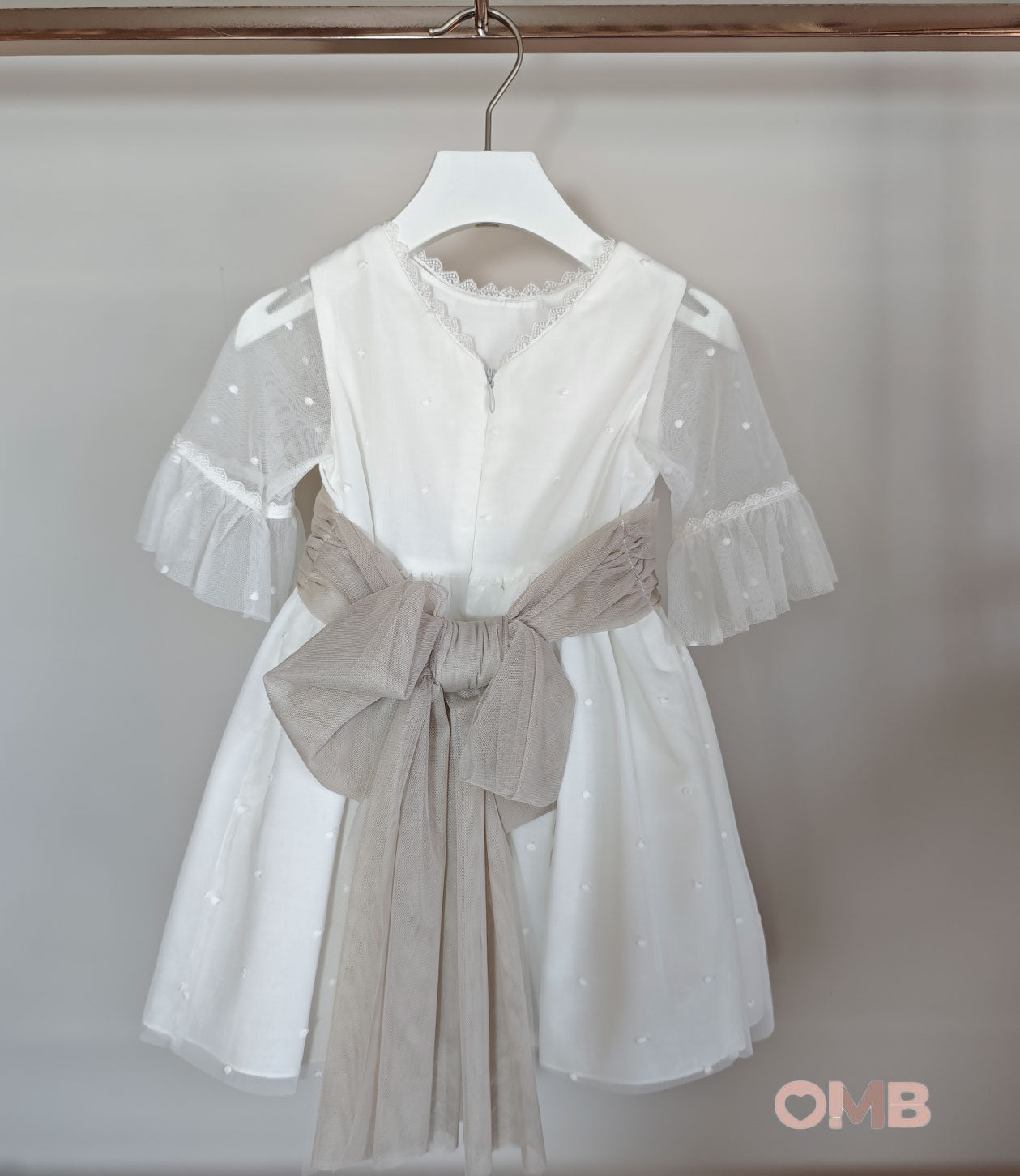 Abito bambina NISERET 5744 Panna<BR/> 5744 PANNA NISERET 