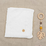 Coperta neonata PANGASA 2612150 Bianca 2612150 BIANCO PANGASA 