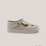 Scarpe bambino PANYNO B3202 Bianche<BR/> B3202 LINO BLANCO PANYNO 