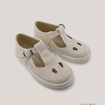 Scarpe bambino PANYNO B3202 Bianche<BR/> B3202 LINO BLANCO PANYNO 