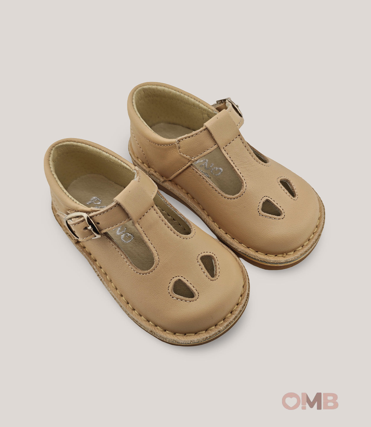 Scarpe bambino PANYNO B3218 Beige B3218 SETA PORCELANA PANYNO 