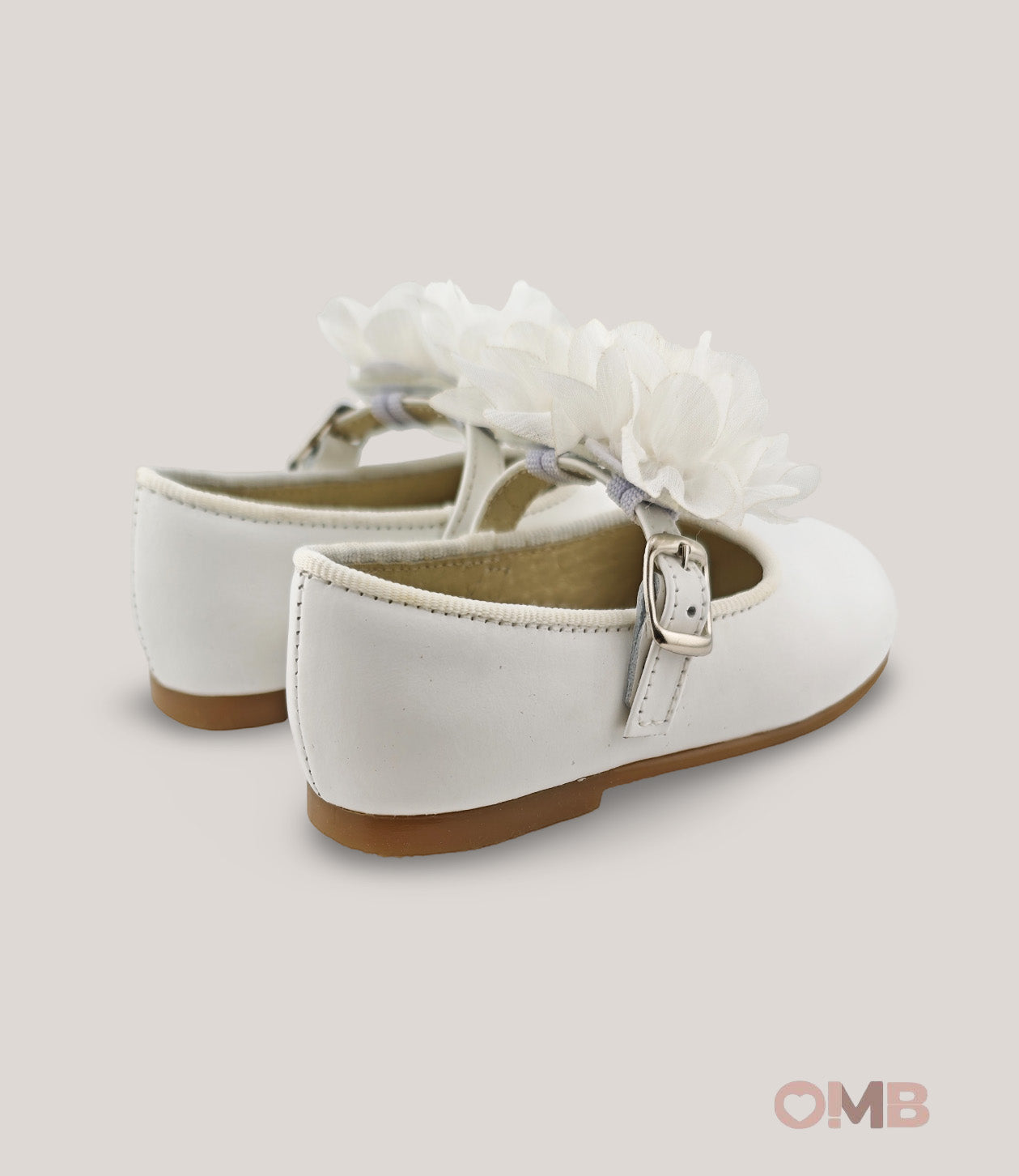 Bamboline bambina PANYNO B3402A Bianche<BR/> B3402A NAPA BLANCO PANYNO 