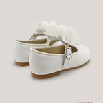 Bamboline bambina PANYNO B3402A Bianche<BR/> B3402A NAPA BLANCO PANYNO 