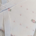 Lenzuola neonata PEPECE' 1440R3 Bianco 1440R3 ROSA PEPECE' 