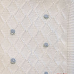 Coperta neonato PEPECE' 2450 Bianco 2450 BIANCO-CIELO PEPECE' 