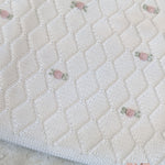 Coperta neonata PEPECE' 2450 Bianco 2450 BIANCO-ROSA PEPECE' 