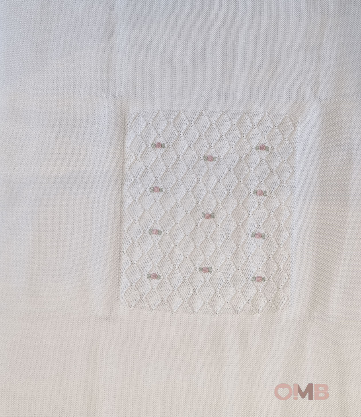 Coperta neonata PEPECE' 2450 Bianco 2450 BIANCO-ROSA PEPECE' 