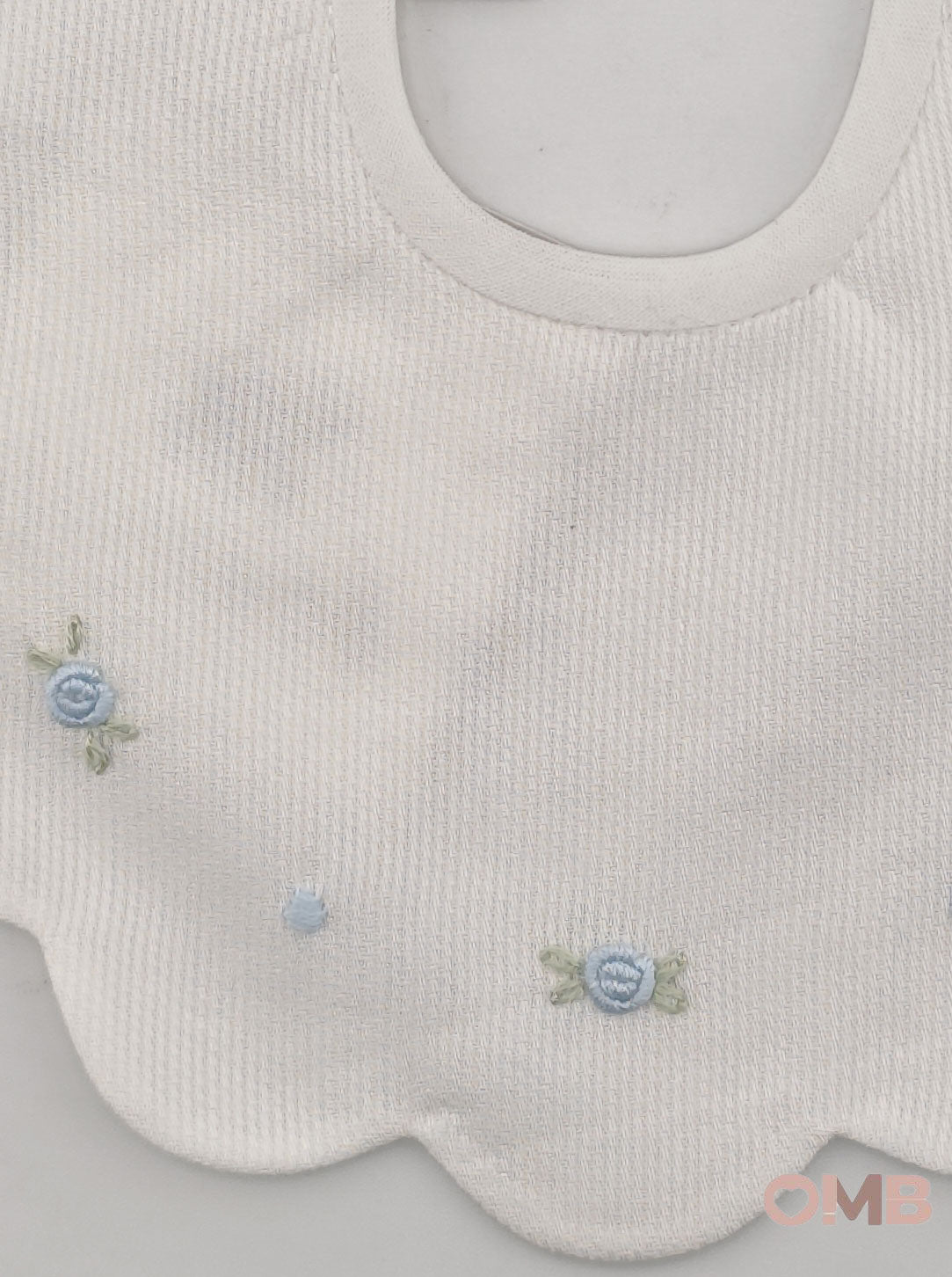 Bavetta neonata PEPECE' 305 Bianca 305 BIANCO/CIELO PEPECE' 