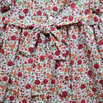 Abito neonata PEPECE' 7140 Rosso 7140 LIBERTY PEPECE' 