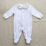 Tutina neonato PEPECE' 7420R4 Bianco 7420R4 BIAMCO-CIELO PEPECE' 