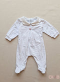 Tutina neonata PEPECE' 7430 Bianca