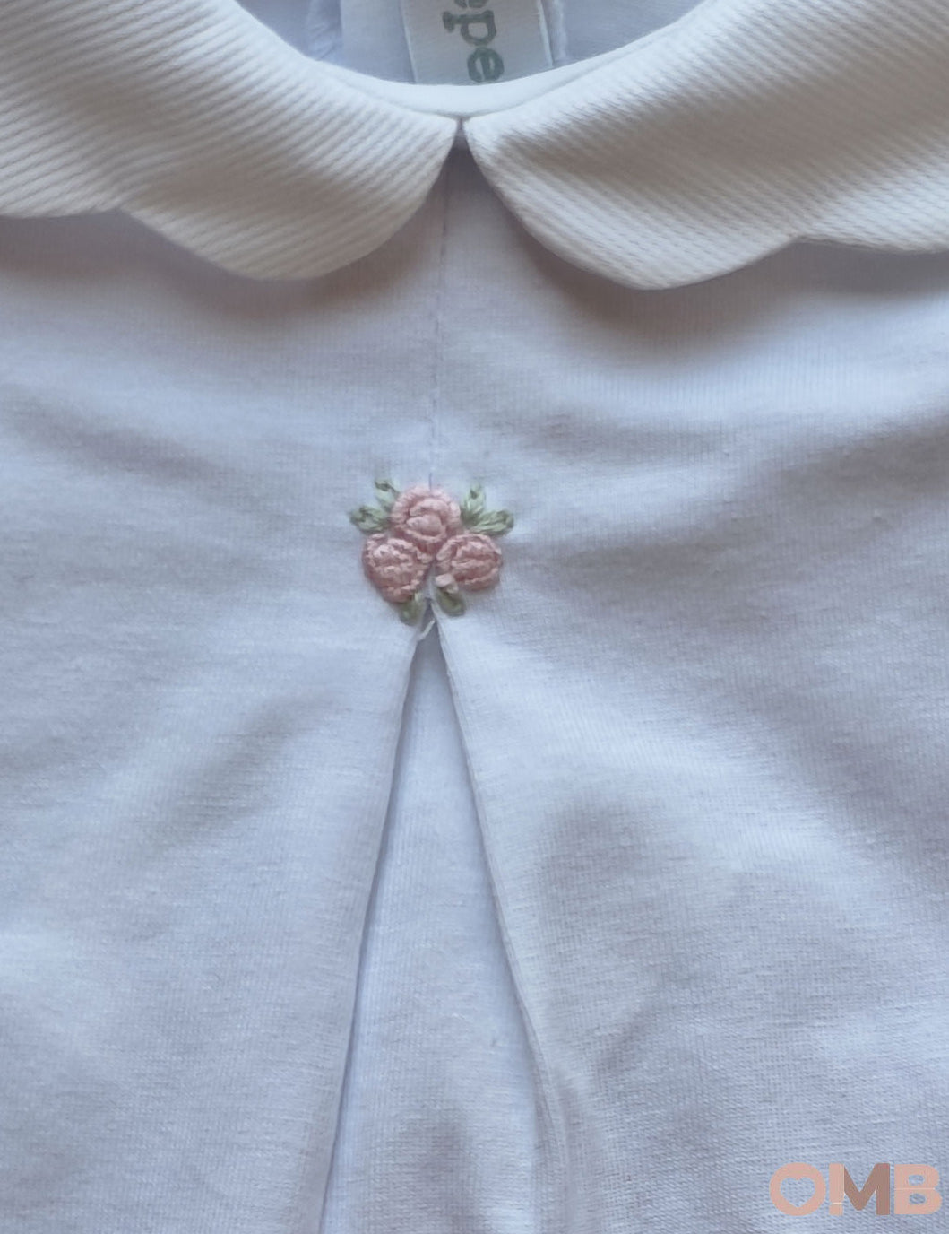 Tutina neonata PEPECE' 7430 Bianca 7430 BIANCO/ROSA PEPECE' 