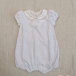 Pagliaccetto neonata PEPECE' 7712 Bianco 7712 BIANCO-ROSA PEPECE' 