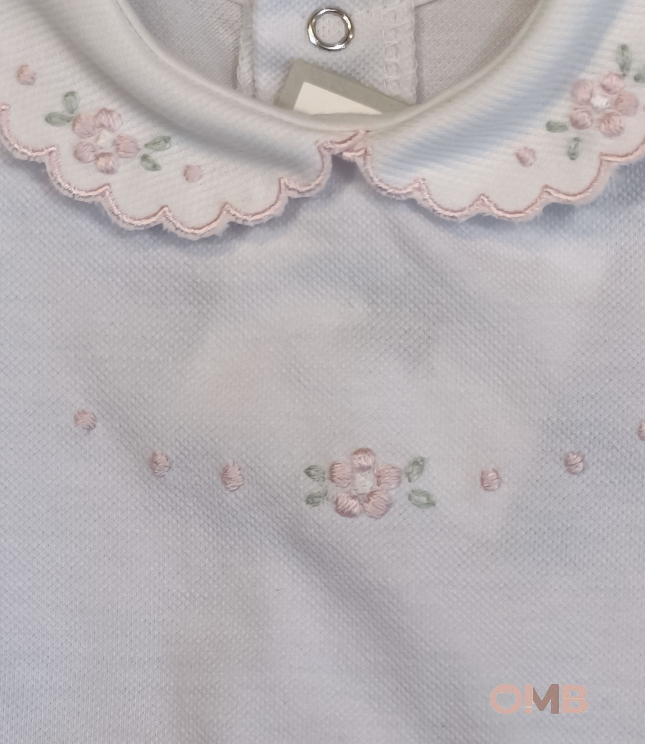 Pagliaccetto neonata PEPECE' 7712 Bianco 7712 BIANCO-ROSA PEPECE' 