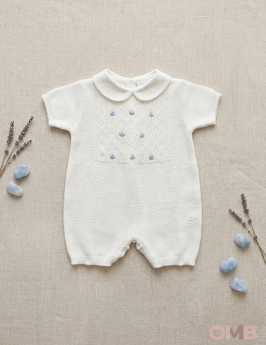 Pagliaccetto neonato PEPECE' 9470 Bianco 9470 BIANCO/CIELO PEPECE' 