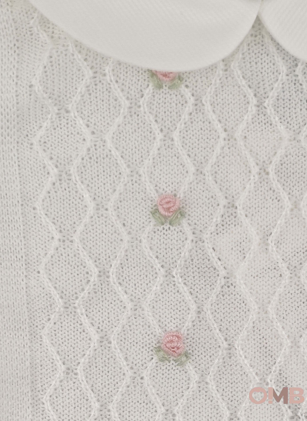 Pagliaccetto neonata PEPECE' 9470 Bianco 9470 BIANCO/ROSA PEPECE' 