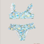 Bikini bambina PESCIOLINO ROSSO BKK8 Cielo<BR/> BKK8 GIALLO/CIELO PESCIOLINO ROSSO 