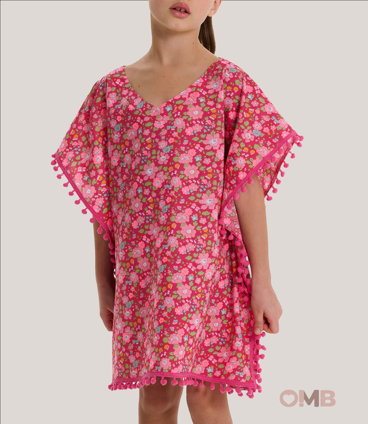 Kaftano bambina PESCIOLINO ROSSO CAF06 Fucsia<BR/> CAF06 FUCSIA PESCIOLINO ROSSO 