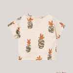 T-shirt neonato PLAY UP 1AS11056 Panna 1AS11056 ANANAS PLAY UP 
