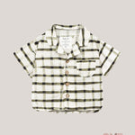 Camicia neonato PLAY UP 1AS11253 Verde 1AS11253 QUADRI PLAY UP 