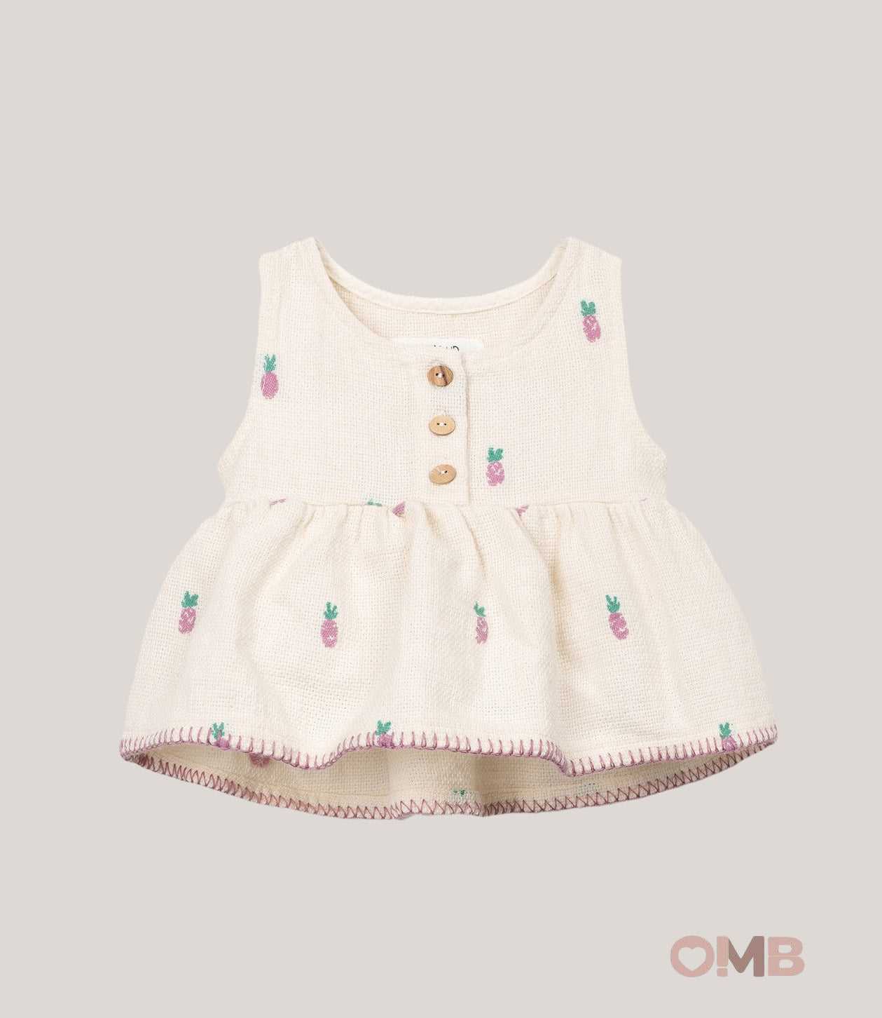 Blusa neonata PLAY UP 2AS11150 Panna<BR/> 2AS11150 PANNA PLAY UP 