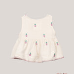 Blusa neonata PLAY UP 2AS11150 Panna<BR/> 2AS11150 PANNA PLAY UP 