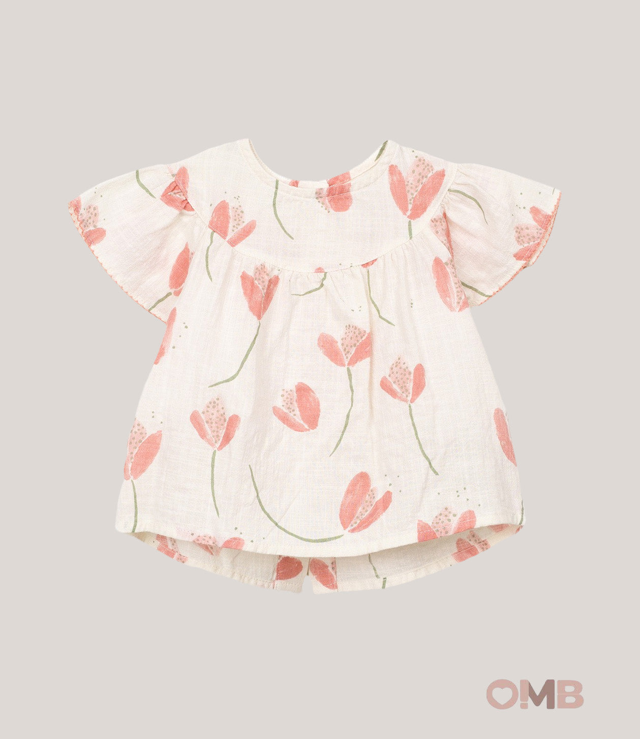Blusa neonata PLAY UP 2AS11302 Panna 2AS11302 PANNA/PESCA PLAY UP 