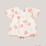 Blusa neonata PLAY UP 2AS11302 Panna 2AS11302 PANNA/PESCA PLAY UP 