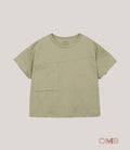 T-shirt bambino PLAY UP 3AS11051 Verde