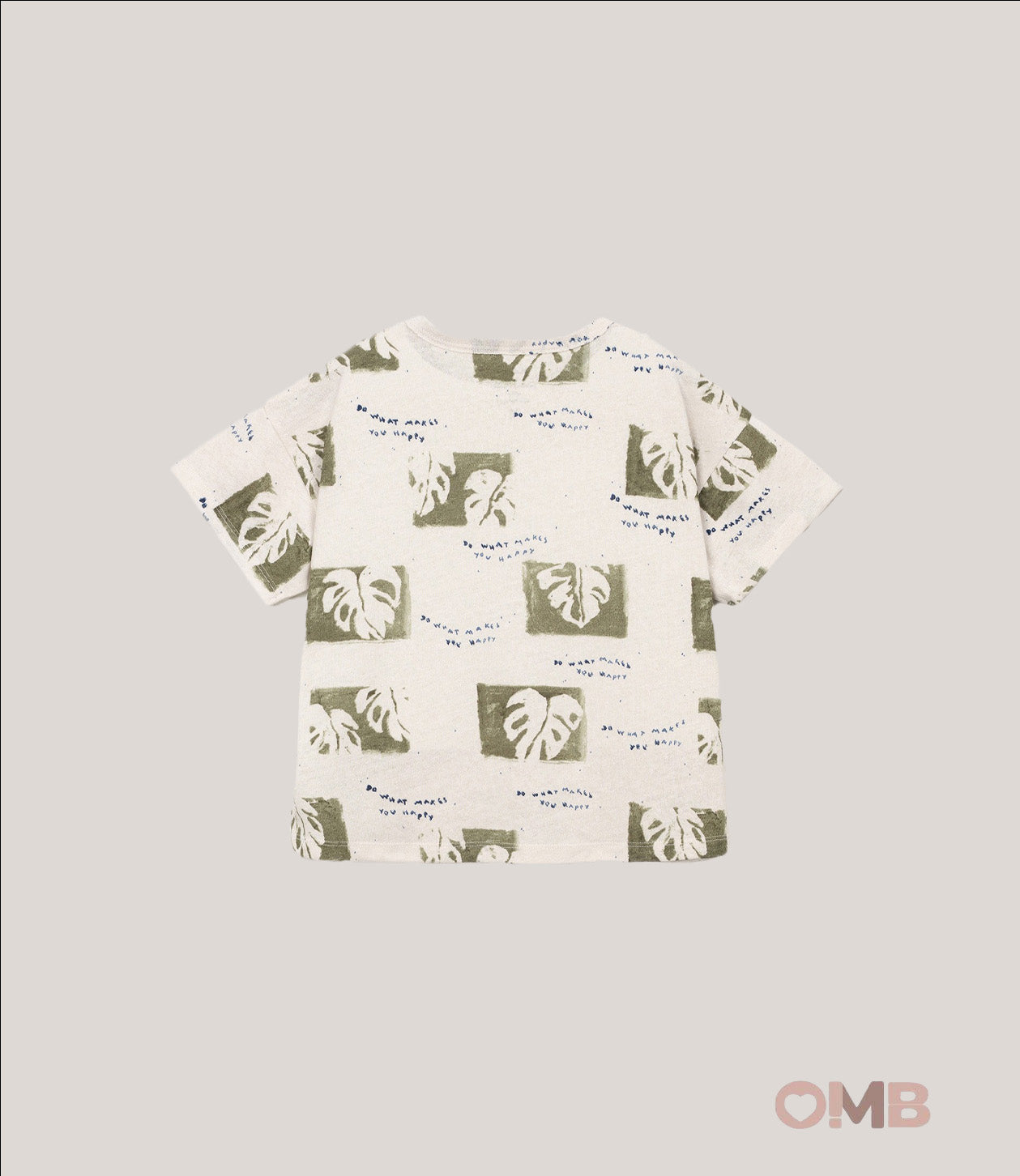 T-shirt bambino PLAY UP 3AS11057 Panna 3AS11057 FOGLIE PLAY UP 